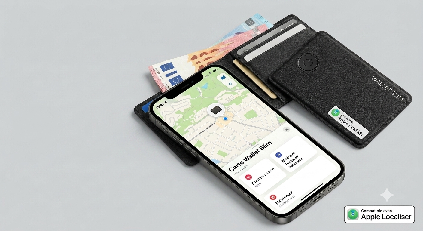 Carte Tracker Slim Wallet