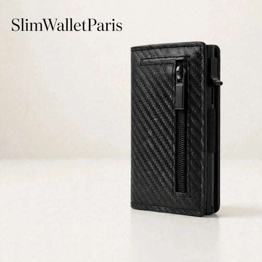Slim Wallet — Le porte-cartes qui n'oublie rien